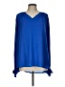 Dokotoo 100% Polyester Blue Long Sleeve Blouse Size L - photo 1