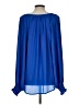 Dokotoo 100% Polyester Blue Long Sleeve Blouse Size L - photo 2
