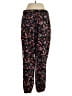 Time and Tru Paisley Black Casual Pants Size 4 - 6 - photo 2