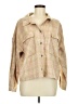 Blue B 100% Polyester Plaid Tan Jacket Size M - photo 1