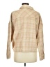 Blue B 100% Polyester Plaid Tan Jacket Size M - photo 2