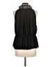 Neiman Marcus 100% Polyester Black Sleeveless Blouse Size M - photo 2