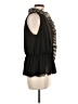 Neiman Marcus 100% Polyester Black Sleeveless Blouse Size M - photo 4
