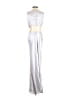 Cache Silver Cocktail Dress Size 5 - 6 - photo 2