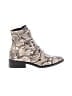 Steve Madden Gray Tan Ankle Boots Size 7 1/2 - photo 1