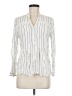 Bailey & Chloe 100% Rayon Ivory Long Sleeve Polo Size M - photo 1