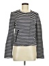 Ann Taylor LOFT 100% Cotton Stripes Ivory Jacket Size 6 - photo 1