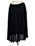 Nordstrom 100% Polyester Solid Black Formal Skirt Size XL - photo 2