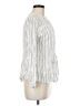 Bailey & Chloe 100% Rayon Ivory Long Sleeve Polo Size M - photo 4