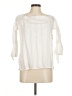 Bailey 44 100% Cotton Ivory 3/4 Sleeve Blouse Size M - photo 1