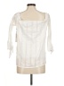Bailey 44 100% Cotton Ivory 3/4 Sleeve Blouse Size M - photo 2