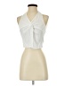 Shein Ivory Sleeveless Blouse Size 4 - photo 1
