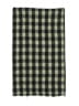 Zara Checkered-gingham Green Black Scarf One size - photo 2
