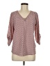 Tempted Pink 3/4 Sleeve Blouse Size M - photo 1