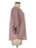 Tempted Pink 3/4 Sleeve Blouse Size M - photo 4