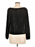 Halogen Black Long Sleeve Blouse Size M - photo 2