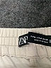 Zara Solid Gray Casual Pants Size M - photo 4