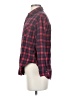 Love Notes 100% Cotton Plaid Red Long Sleeve Button-Down Shirt Size S - photo 5