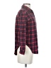 Love Notes 100% Cotton Plaid Red Long Sleeve Button-Down Shirt Size S - photo 4