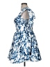 Unbranded 100% Polyester Blue Cocktail Dress Size XL - photo 5