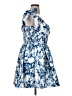 Unbranded 100% Polyester Blue Cocktail Dress Size XL - photo 4