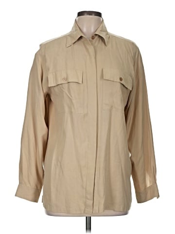 Christie & Jill 3/4 Sleeve Silk Top (view 1)