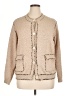 Bibi 100% Acrylic Tweed Tan Cardigan Size XL - photo 1