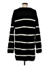 Alice + Olivia Stripes Black Pullover Sweater Size M - photo 2