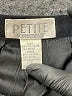 Petite Sophisticate Solid Black Formal Skirt Size 6 (petite) - photo 4