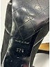 Chanel Black Suede Heels Size EU 37 1/2 - photo 6