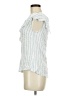 Allison Brittney White Short Sleeve Blouse Size M - photo 5