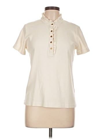 Tory Burch Short Sleeve Henley (view 1)