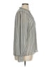 Haver 100% Polyester Houndstooth Gray Long Sleeve Blouse Size XL - photo 4