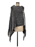 Unbranded 100% Acrylic Gray Poncho One size - photo 1