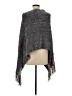 Unbranded 100% Acrylic Gray Poncho One size - photo 2