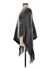 Unbranded 100% Acrylic Gray Poncho One size - photo 5