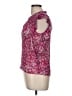 Paige 100% Silk Pink Sleeveless Silk Top Size M - photo 5
