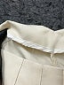 Unbranded Solid Ivory Casual Pants Size 12 (estimated) - photo 4