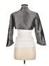 Jade by Jasmine Metallic Silver Jacket Size 6 - photo 2
