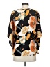 Unbranded 100% Polyester Orange 3/4 Sleeve Blouse Size XS - photo 2