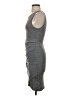 Leith Solid Gray Casual Dress Size XS - photo 5