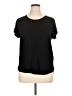 Adrienne Vittadini Black Short Sleeve Top Size XL - photo 1