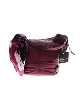 B Makowsky Leather Shoulder Bag