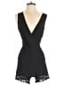 The Impeccable Pig 100% Rayon Solid Black Romper Size S - photo 1