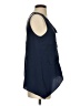 BCBGMAXAZRIA 100% Silk Blue Sleeveless Silk Top Size S - photo 4