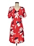 Harper Rose Print Red Casual Dress Size 8 - photo 1