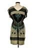 Forever 21 Print Green Casual Dress Size S - photo 2