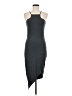 Express Solid Gray Casual Dress Size M - photo 1