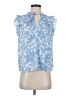 Maison d' Amelie 100% Polyester Blue Sleeveless Blouse Size XS - photo 1