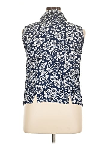 DressBarn Sleeveless Button-Down Shirt (view 2)